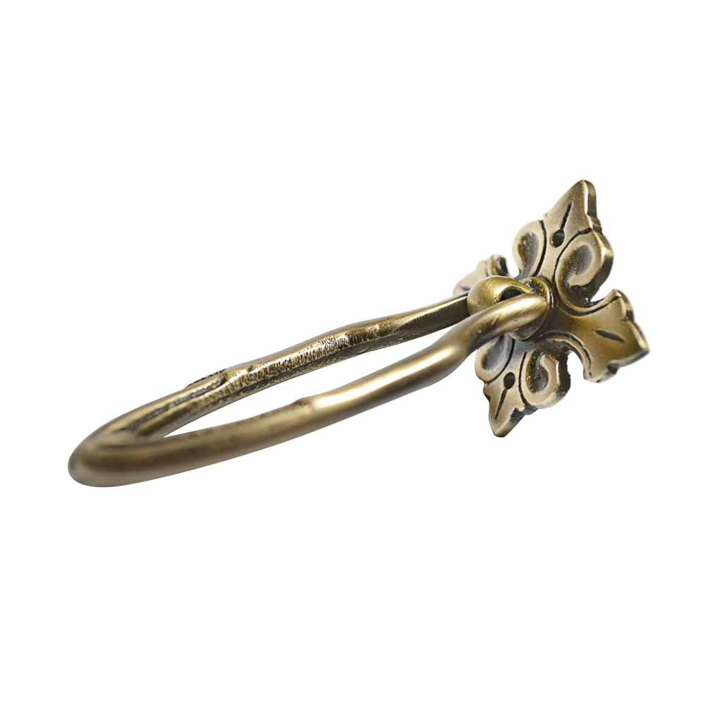 3 3/8 Inch Ornate Drop Pull