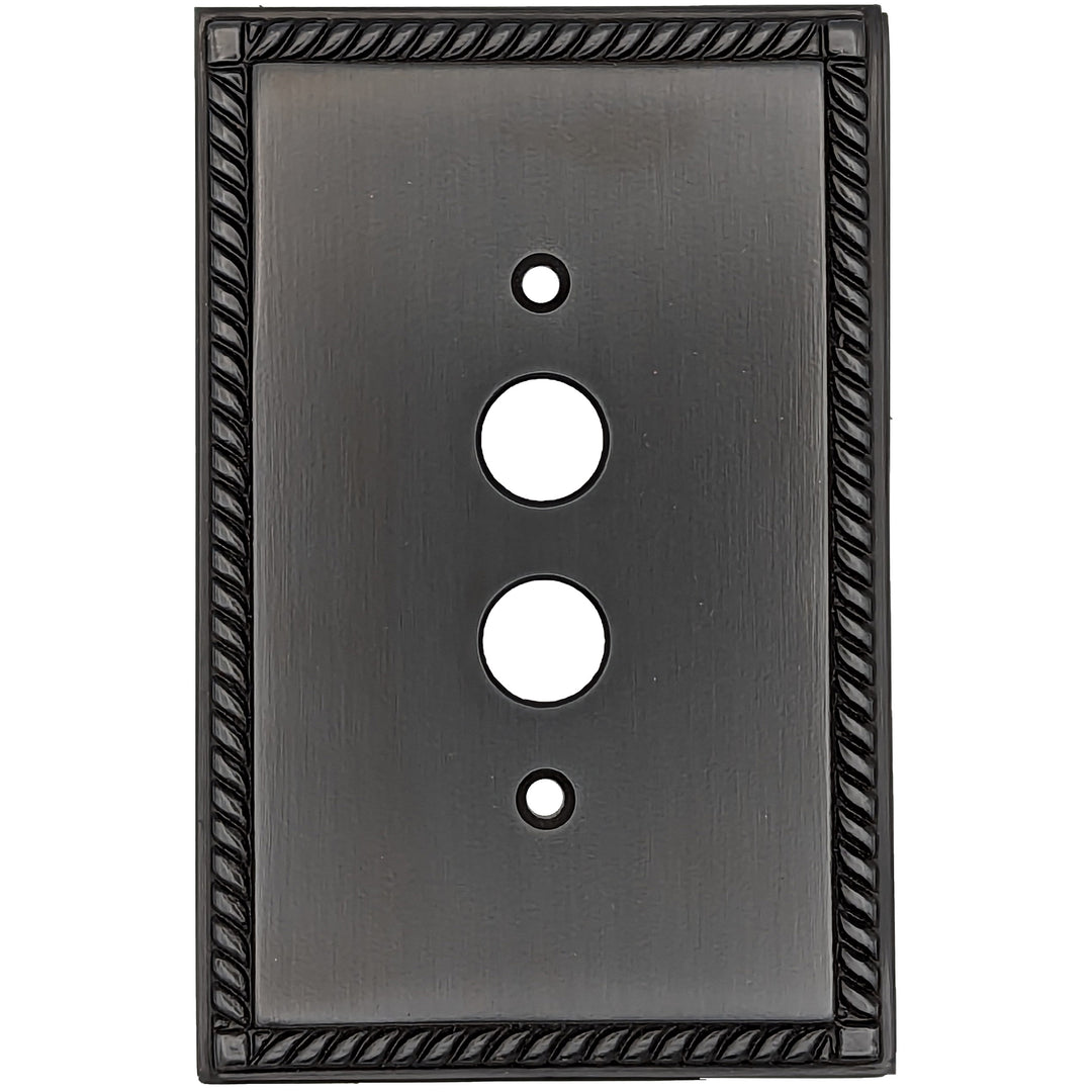 English Georgian Roped Wall Plate (Several Finishes Available)
