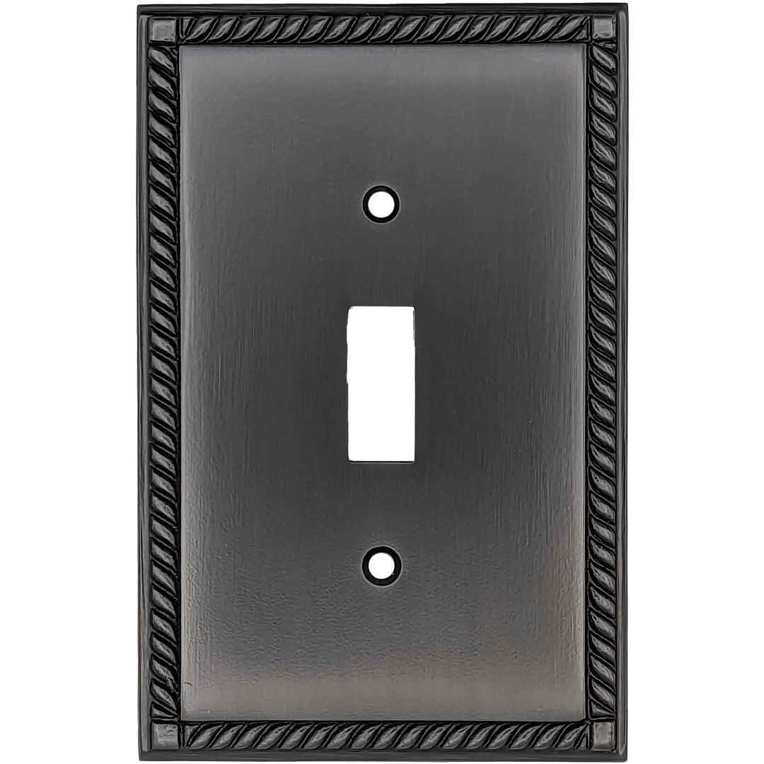 English Georgian Roped Wall Plate (Several Finishes Available)