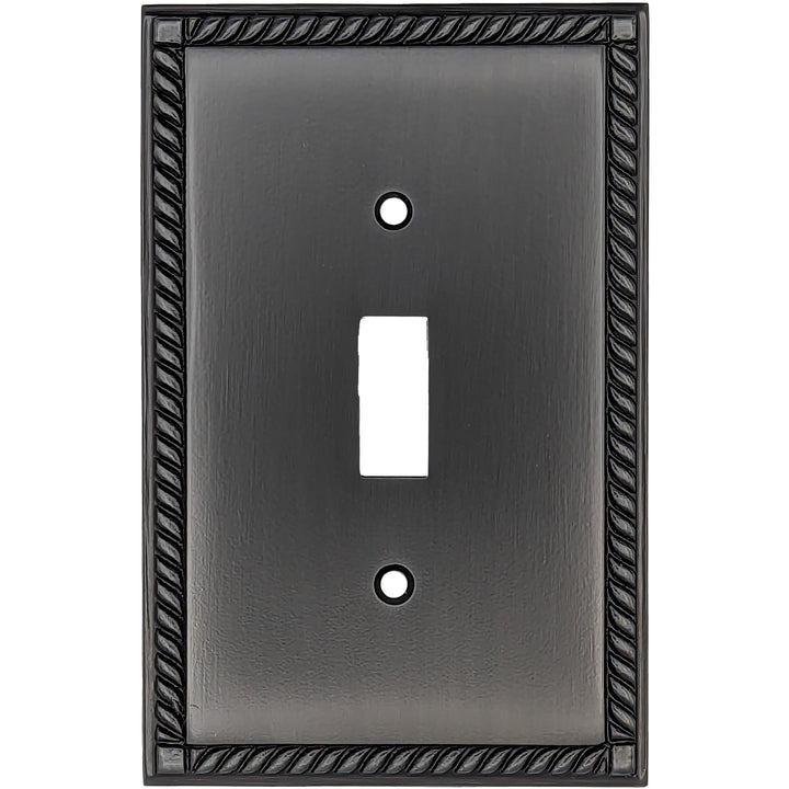 English Georgian Roped Wall Plate (Several Finishes Available)