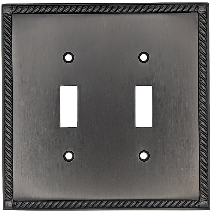 English Georgian Roped Wall Plate (Several Finishes Available)