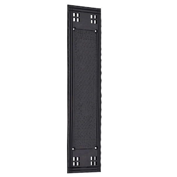 12 Inch Arts & Crafts Style Push Plate