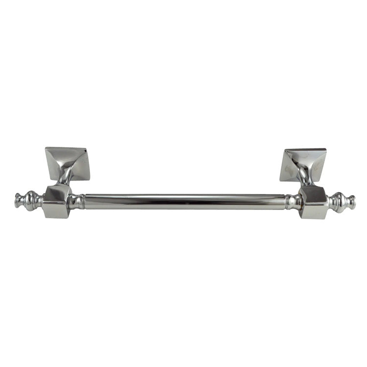10 1/2 Inch Solid Brass Traditional Style Pull COPPER MOUNTAIN HARDWARE