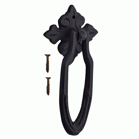 3 3/8 Inch Ornate Drop Pull