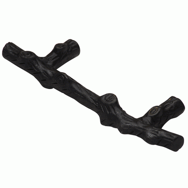 4 1/2 Inch Tree Branch Cabinet Pull (Several Finishes Available)