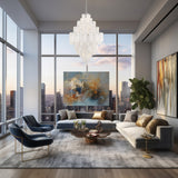 Crystorama Crystorama Addis 20 Light Polished Chrome Chandelier