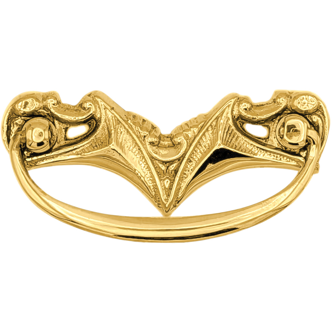 3 5/8 Inch (3 Inch c-c) Gothic Ray Bail Pull