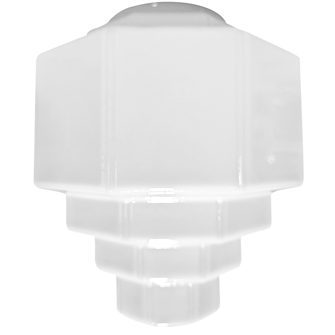 19 1/2 Inch Manhattan Skyscraper Grandeur Style Semi-Flush Mount Light (Black Bronze Finish) COPPER MOUNTAIN HARDWARE