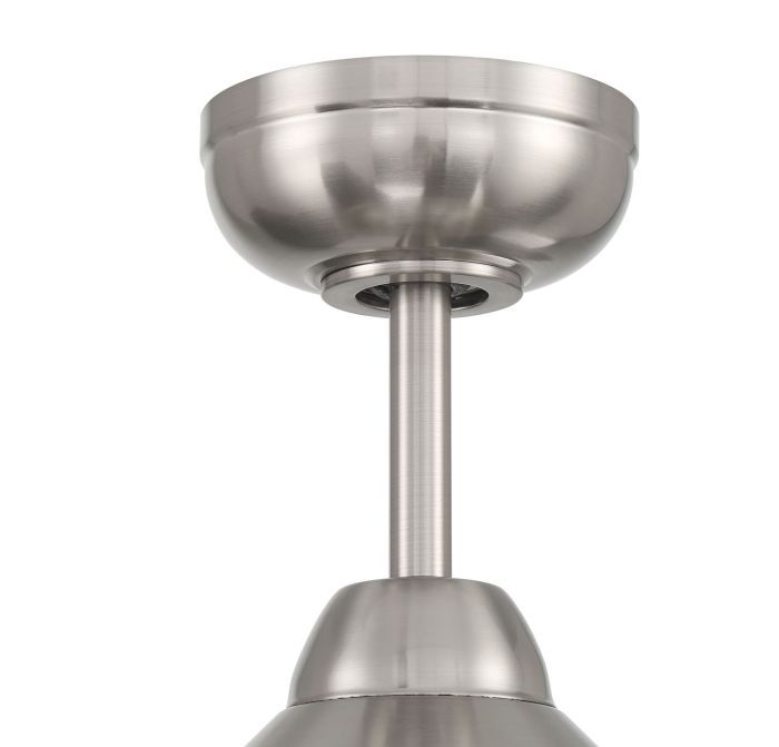 ##Antique Hardware## 54" Drew in Brushed Polished Nickel w/ Brushed Nickel/Greywood Blades