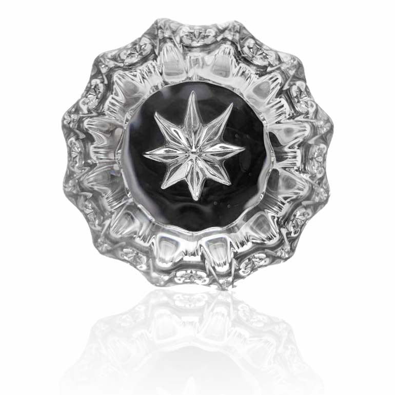 COPPER MOUNTAIN HARDWARE Eastlake Crystal Fluted Door Knob in Several Finishes