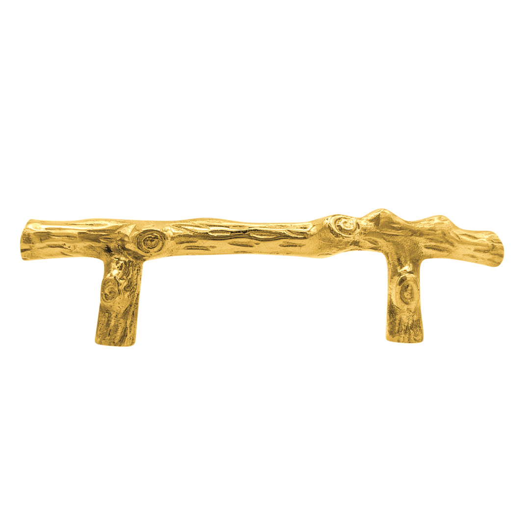 4 1/2 Inch Tree Branch Cabinet Pull (Several Finishes Available)