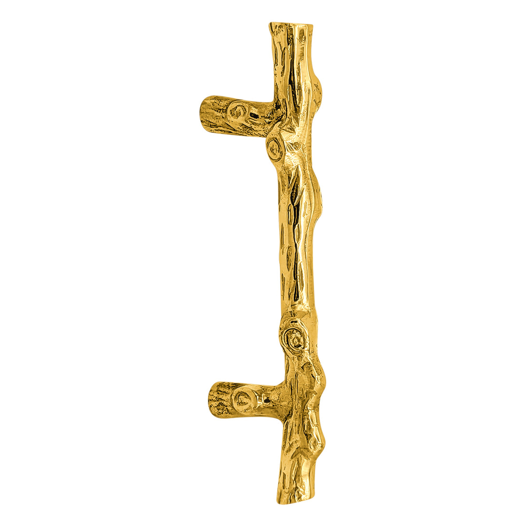 4 1/2 Inch Tree Branch Cabinet Pull (Several Finishes Available)