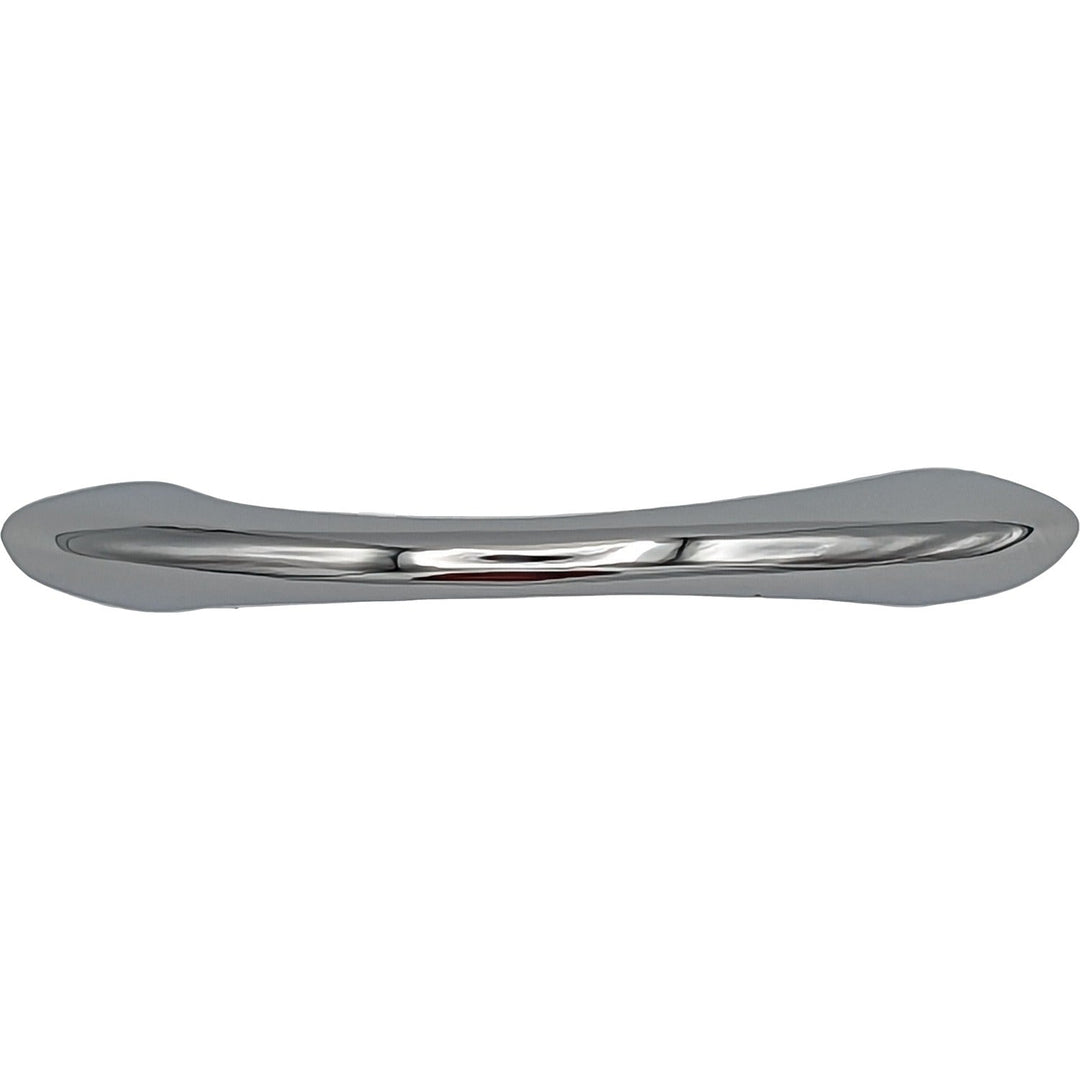 COPPER MOUNTAIN HARDWARE Brass Curved Traditional Cabinet & Furniture Pull
