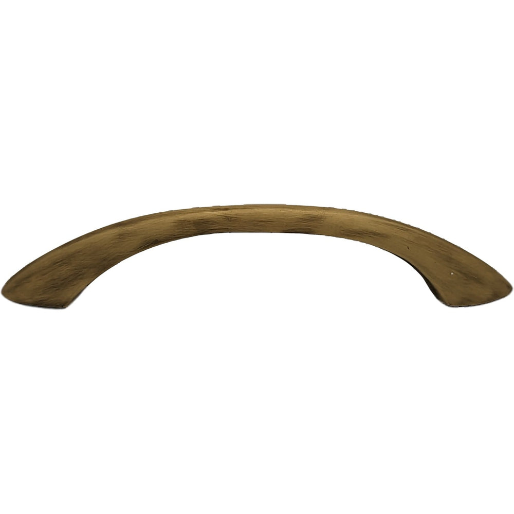 5 Inch Overall (4 Inch c-c) Traditional Solid Brass Pull COPPER MOUNTAIN HARDWARE
