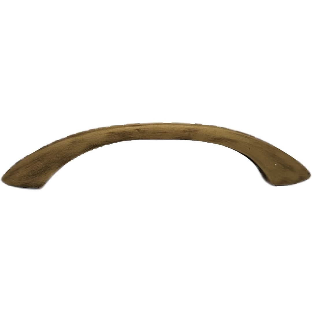 5 Inch Overall (4 Inch c-c) Traditional Solid Brass Pull COPPER MOUNTAIN HARDWARE
