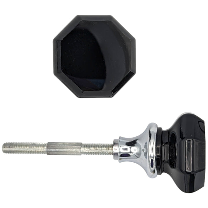 COPPER MOUNTAIN HARDWARE Octagon Crystal Spare Door Knobs