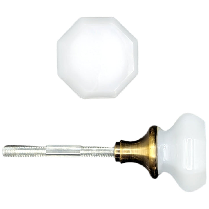 COPPER MOUNTAIN HARDWARE Octagon Crystal Spare Door Knobs