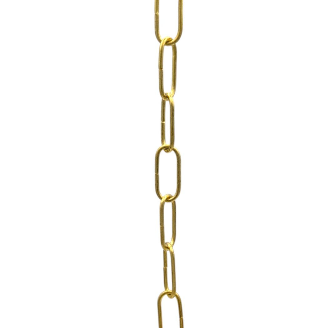 COPPER MOUNTAIN HARDWARE Solid Brass Classic Link Chain for Lighting