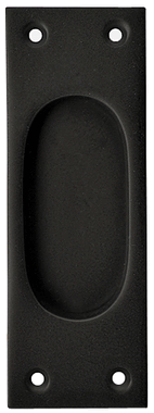 5 Inch Solid Brass Traditional Style Rectangular Pocket Door (Several Finishes Available)