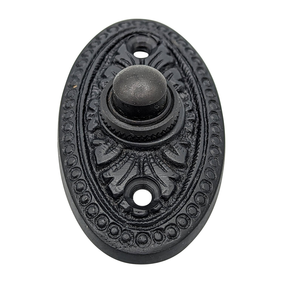 Brass Doorbell Push Button Avalon Style COPPER MOUNTAIN HARDWARE