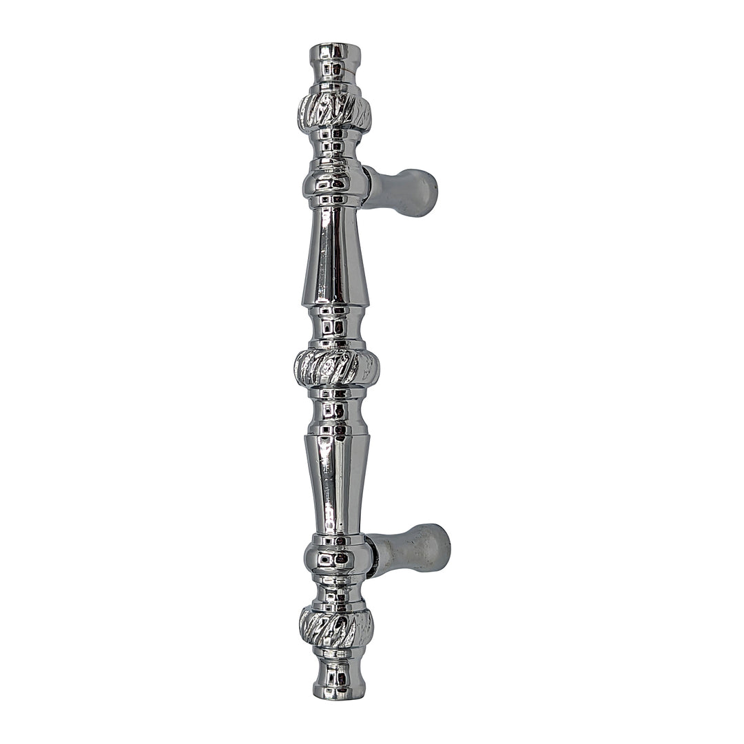 5 Inch Overall (3 Inch c-c) Solid Brass Georgian Roped Style Pull (Several Finishes Available)