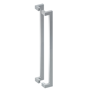 36 Inch Stainless Steel Back-To-Back Modern Pulls (Several Finishes Available)