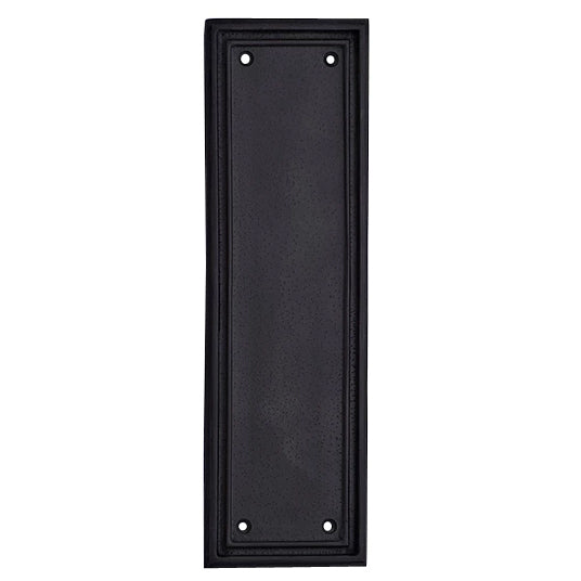 ##Antique Hardware## 10 Inch Solid Brass Classic Style Push Plate (Several Finishes Available)