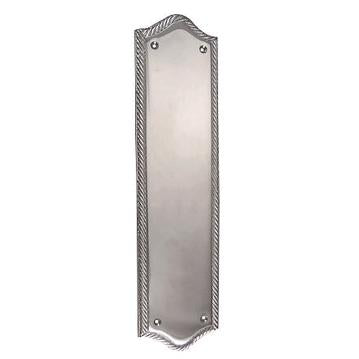 COPPER MOUNTAIN HARDWARE Georgian Pattern Push Plate or Finger Plate in Several Finishes