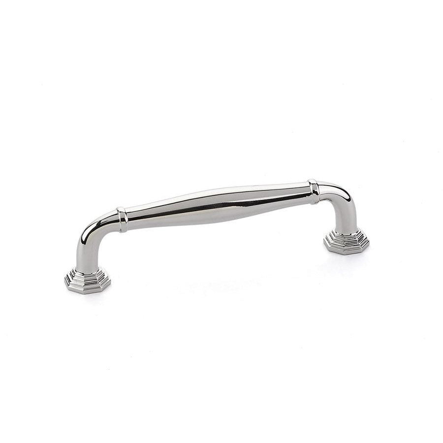 4 3/4 Inch (4 Inch c-c) Solid Brass Blythe Pull EMTEK