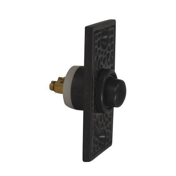 Solid Brass Rice Pattern Door Bell (Several Finishes Available)