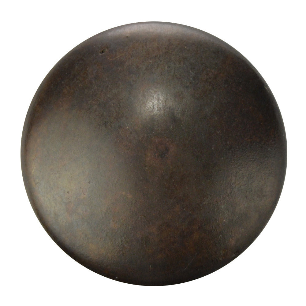 1 Inch Traditional Solid Brass Round Cabinet & Furniture Knob