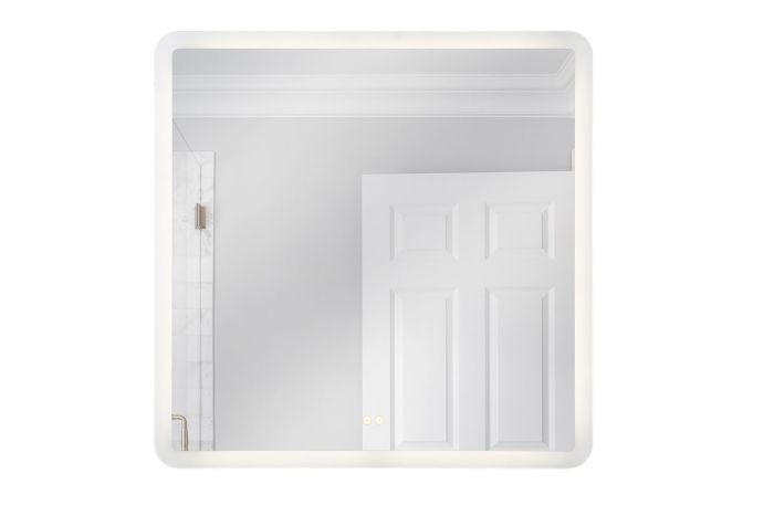 ##Antique Hardware## 36" x 36" Sqaure LED Mirror (Chassis)