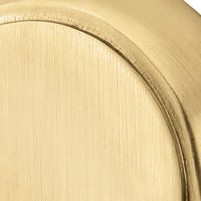 Emtek Narrow Oval Brass Mortise Pocket Door (Several Finishes Available) EMTEK